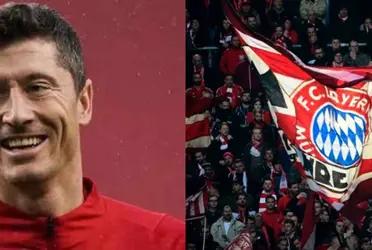 Robert Lewandowski rompió en risas al escuchar un “hala Madrid” al despedirse de los hinchas del Bayern Múnich.