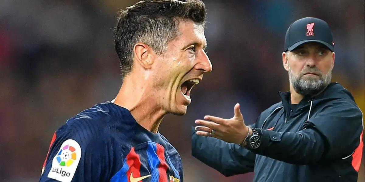 Robert Lewandowski tuvo una jugada apuesta con Jurgen Klopp que casi lo deja en la ruina económicas