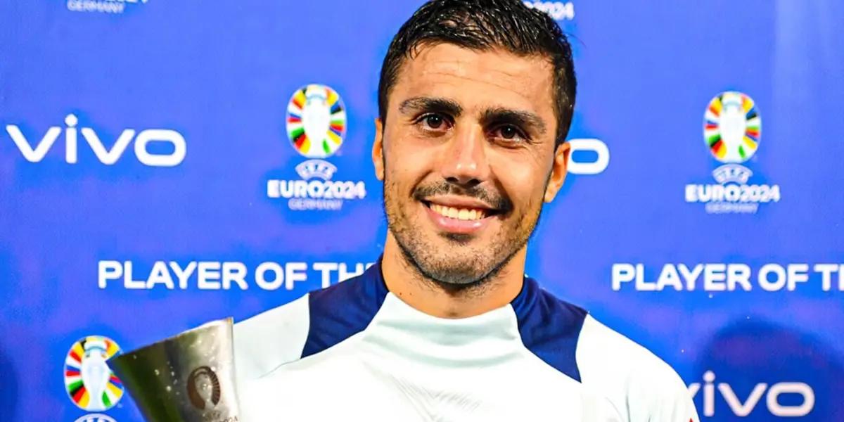 Rodri en la Selección de España / Foto: Eurocopa