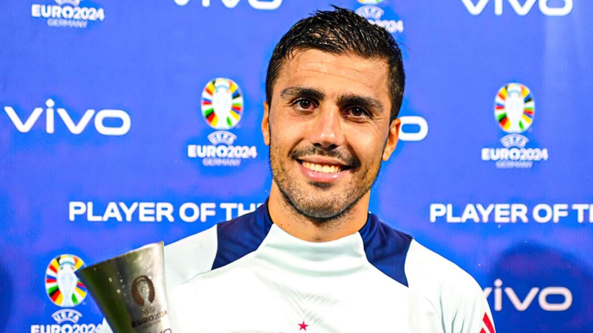 Rodri en la Selección de España / Foto: Eurocopa
