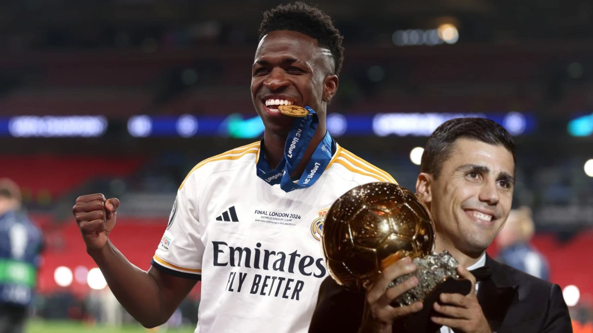 Rodri - Vinicius Jr. (Foto: Real Madrid)