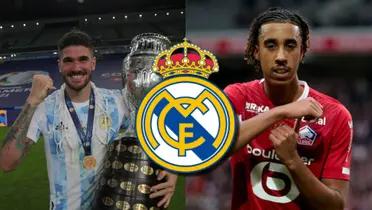 Rodrigo De Paul y Leny Yoro / Foto: Collage