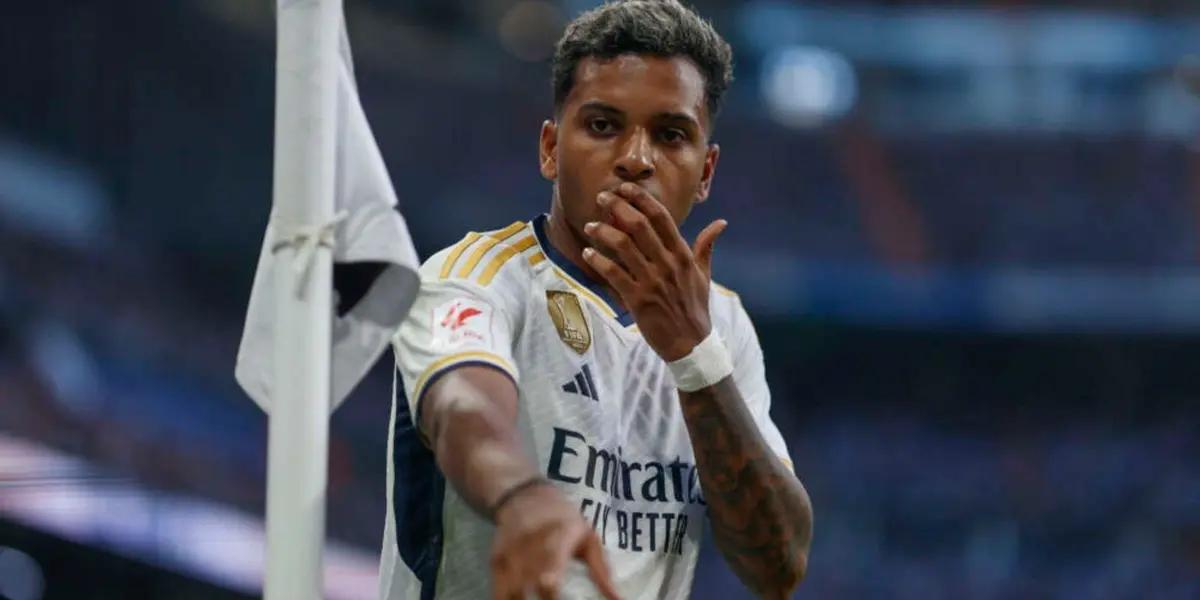 Rodrygo está en un momento dulce con las redes y anotó el 2 a 0 en el Real Madrid contra Granada