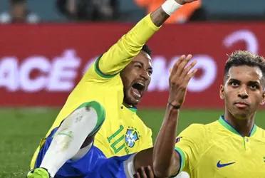 Rodrygo le envió un mensaje en redes sociales a Neymar donde confiesa lo que significa el 10 para él