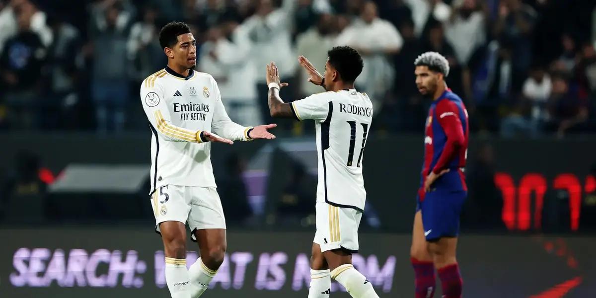 Rodrygo marcó el segundo de la noche en otra jugada preciosa de las estrellas madridistas