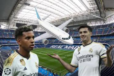 Rodrygo y Brahim Díaz, del Real Madrid