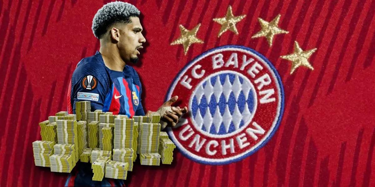 Ronald Araújo es pretendido por el Bayern Múnich, que le gustaría sacarlo del FC Barcelona