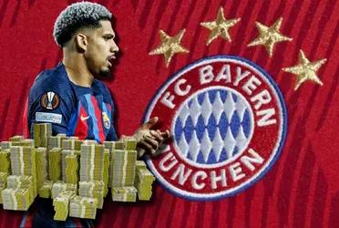 Ronald Araújo es pretendido por el Bayern Múnich, que le gustaría sacarlo del FC Barcelona