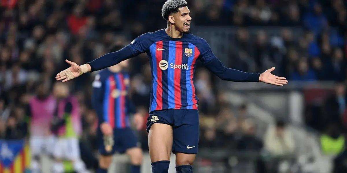 Ronald Araujo le dio un triunfo agónico a FC Barcelona y se prendió en la tabla de posiciones