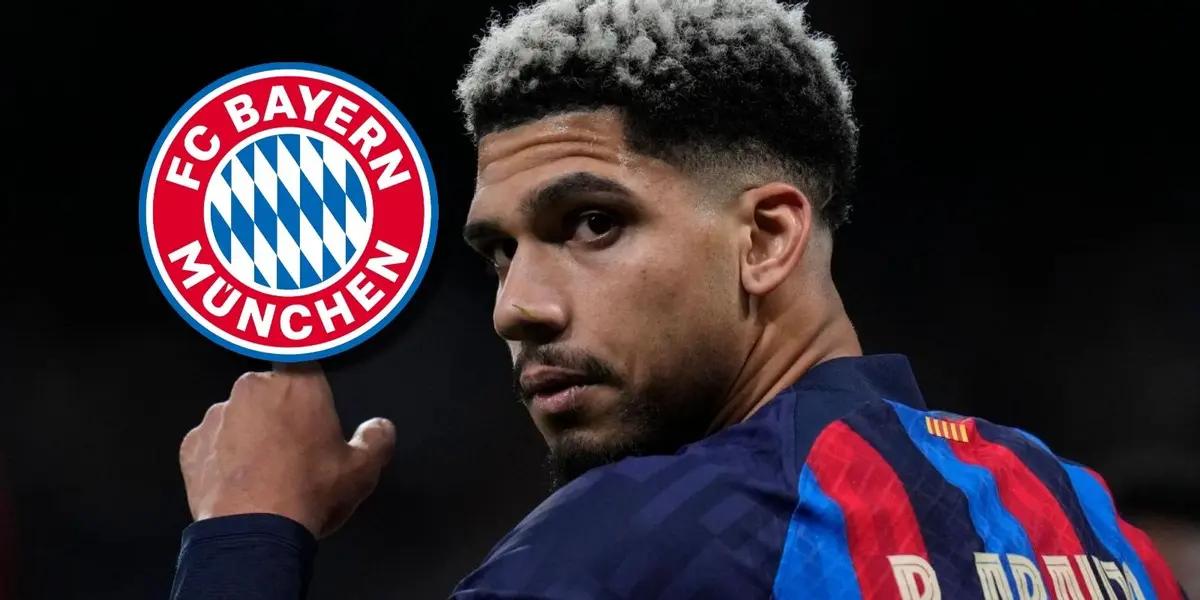 Ronald Araújo parece que no está del todo seguro en el FC Barcelona, ahora que el Bayern Múnich hará lo posible por ficharlo