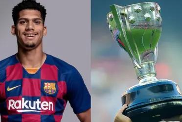 Ronald Araujo sumó el título de La Liga y lo plasmó con su tremendo look