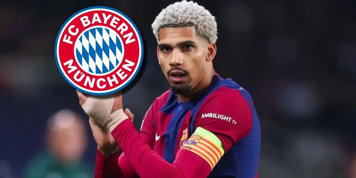 Ronald Araújo tuvo un partido para el olvido contra el Girona y el Bayern Múnich sigue de cerca al uruguayo del FC Barcelona