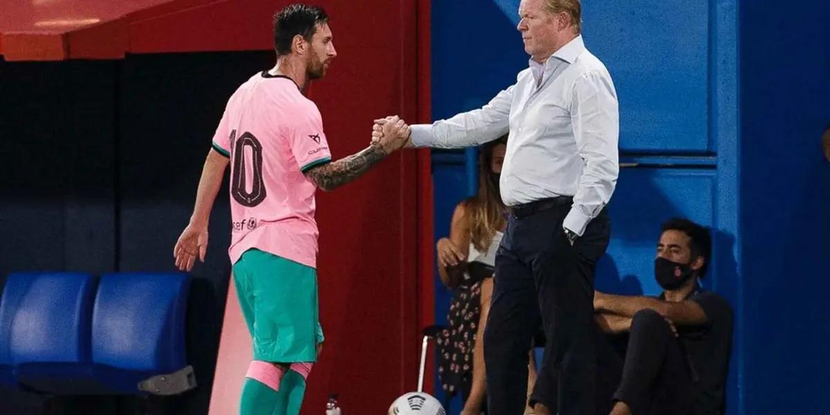 Ronald Koeman le dará descanso al argentino para que recobre ánimos tras el acoso que sufrió las últimas semanas.