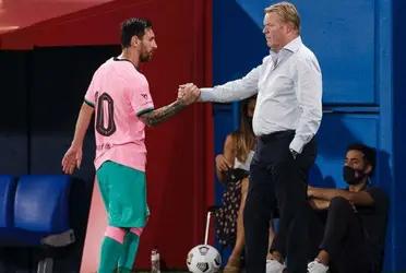 Ronald Koeman le dará descanso al argentino para que recobre ánimos tras el acoso que sufrió las últimas semanas.
