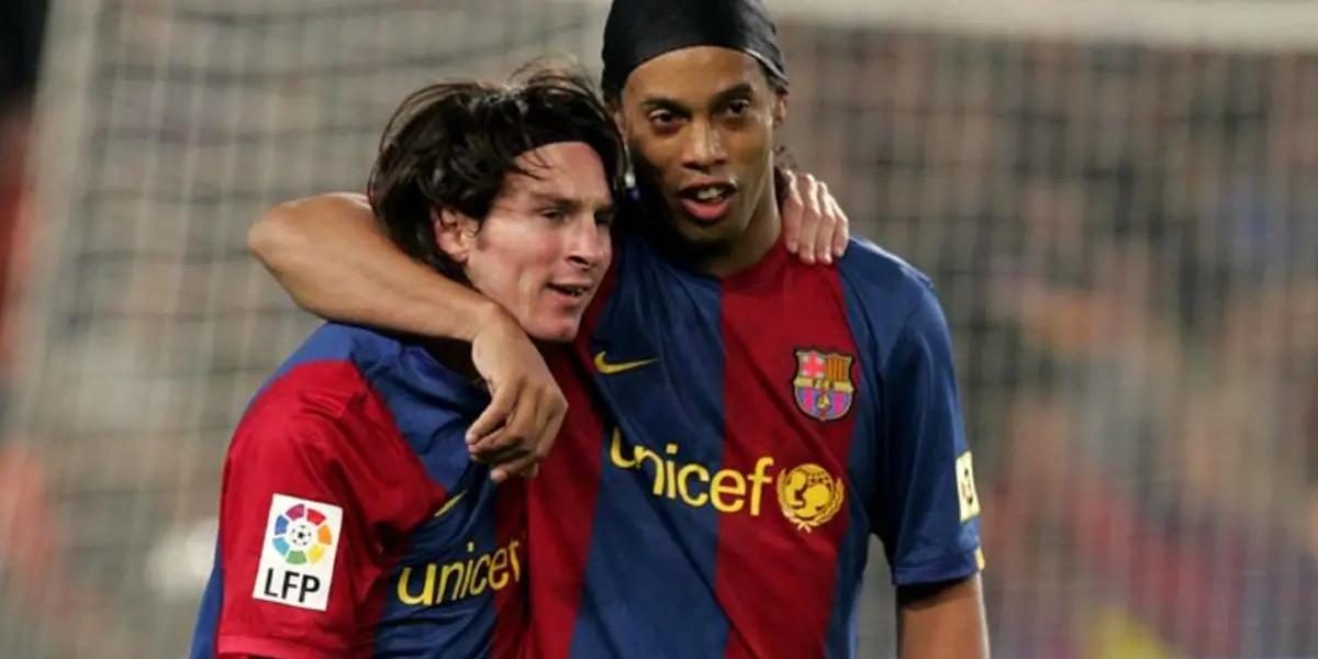Ronaldinho defendió a Messi porque dicen que le regalan los premios y esto dijo
