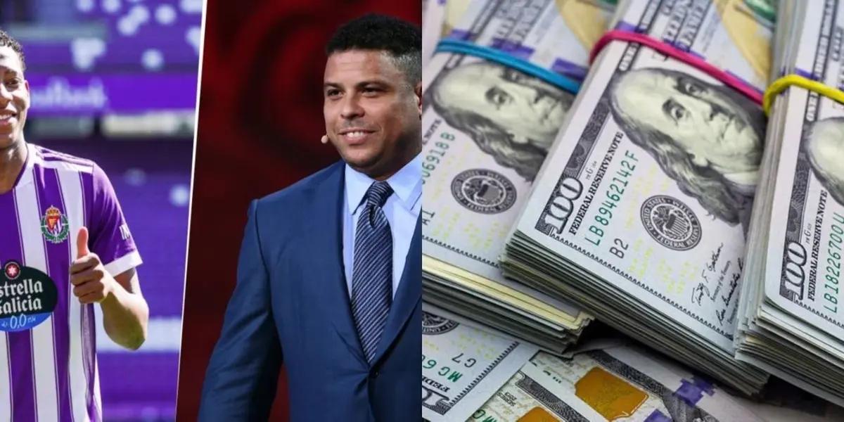 Ronaldo estaría cerca de cerrar el fichaje de Marcelo por el Valladolid a cambio de un salario de 2 millones de euros.