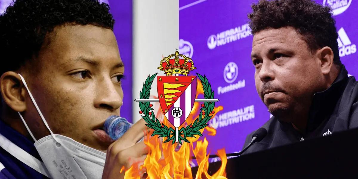 Ronaldo Nazario no estaría muy contento con ciertas actitudes de Gonzalo Plata.