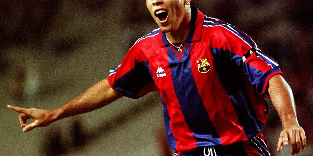 Ronaldo Nazario fue uno de los mejores futbolista que jugó en el Barca, pero tan solo pudieron reternelo un año.
