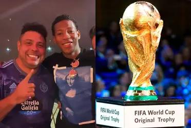 Ronaldo Nazario no le impediría cumplir su sueño a Gonzalo Plata.