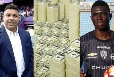 Ronaldo Nazário querría retener a Stiven Plaza tras su prestamo en Independiente del Valle con la idea de que al jugar en La Liga pueda revalorizarse y ser vendido en 10 millones de euros.