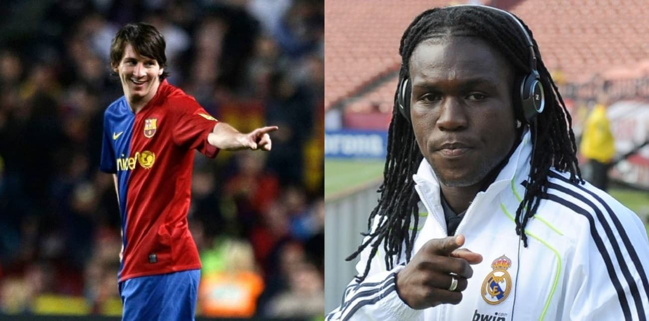 Royston Drenthe llegó al Real Madrid en la temporada 2007/08 como el "Messi holandés" pero su carrera fue en descenso hasta su retiro con 29 años en 2016 y luego volver al fútbol dos años despueés. Actualmente juega en la tercera división del fútbol español.