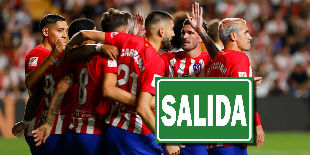 Salieron a la luz, los 3 nombres a los que Simeone les bajó el pulgar en Atleti