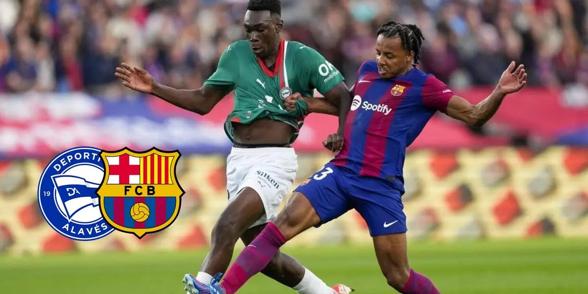 Samu Omorodion y Jules Koundé