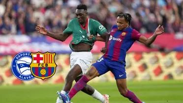 Samu Omorodion y Jules Koundé