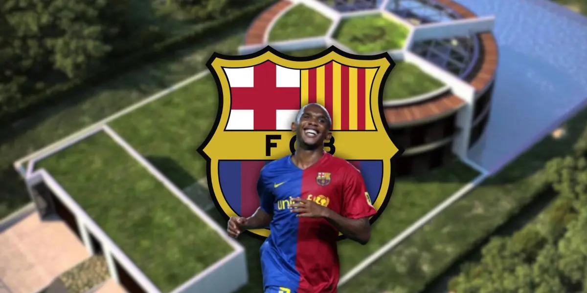 Samuel Eto'o Foto: YouTube y FC Barcelona