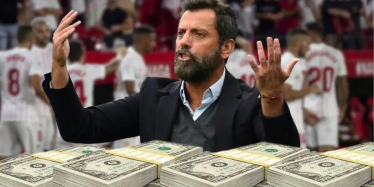 Sánchez Flores lo quiere fuera del Sevilla, vale 18 millones y gigante italiano viene por él