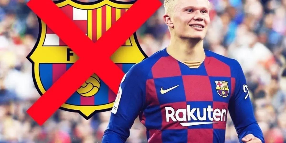 Se abrió la polémica por Haaland luego de que un candidato a presidente del Barca anunciara un pre acuerdo.