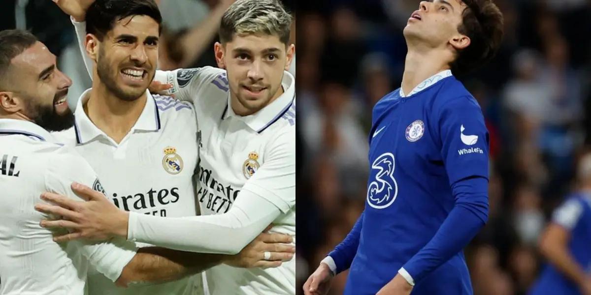 Se acercan la vuelta de los cuartos de final de la Champions League y un futbolista del Chelsea se rindió a los pies del Real Madrid.