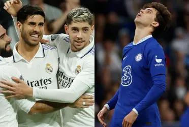 Se acercan la vuelta de los cuartos de final de la Champions League y un futbolista del Chelsea se rindió a los pies del Real Madrid.