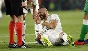 Se confirmó la lesión de Benzema, que no podrá estar por Champions.