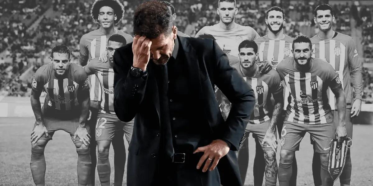 Se confirmó que Atlético de Madrid perderá a un jugador durante todo el torneo