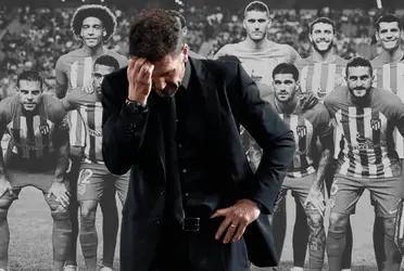 Se confirmó que Atlético de Madrid perderá a un jugador durante todo el torneo