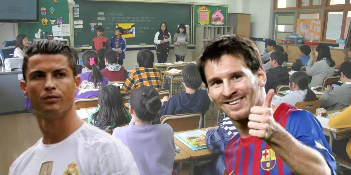 Se cruzó feo con Cristiano, ahora propone crear 1 materia escolar llamada Messi