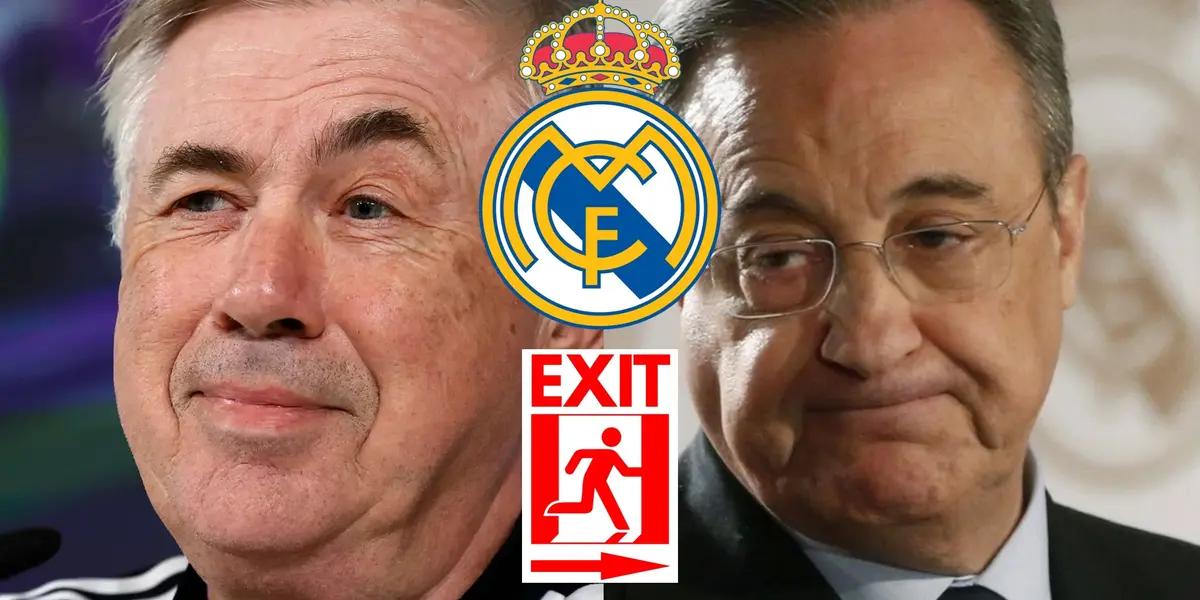 Se dio a conocer para cuándo pactó el entrenador italiano su salida de Real Madrid