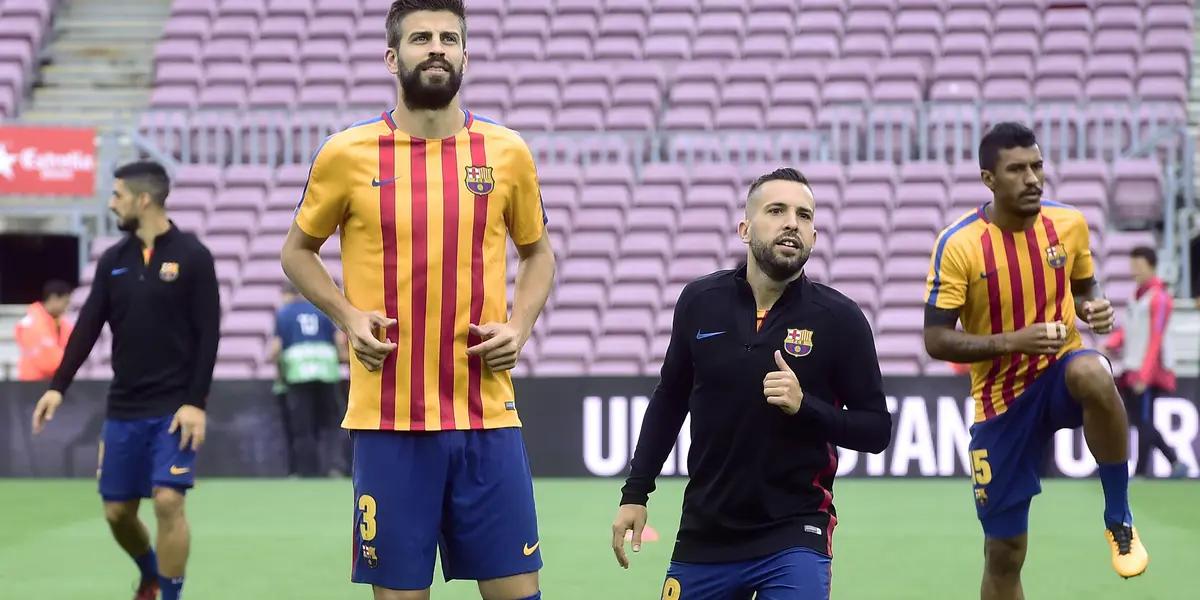 Se filtró una charla privada entre los defensores del Barcelona.