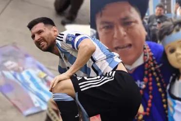 Se han dado a conocer videos de cómo quieren dañar a Messi en su paso por Perú