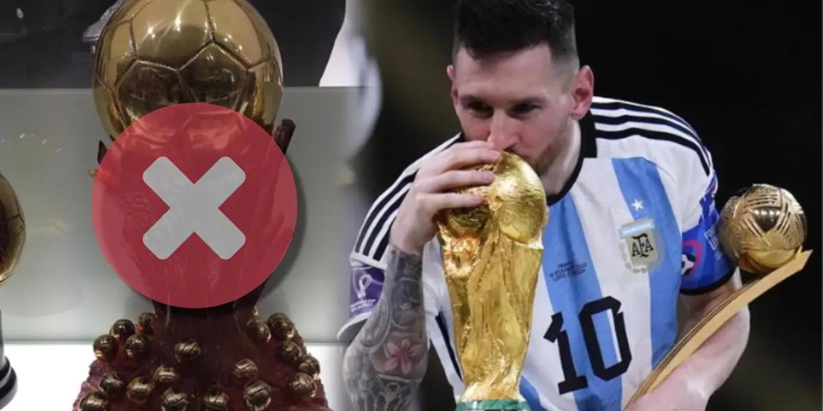 Se plantearon entregar el Super Balón de Oro a Lionel Messi, pero esto finalmente no sucederá ¿Qué pasó?