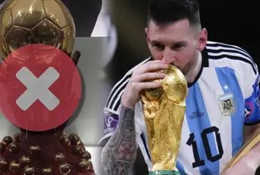 Se plantearon entregar el Super Balón de Oro a Lionel Messi, pero esto finalmente no sucederá ¿Qué pasó?