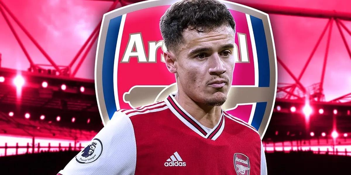 Según apunta la prensa inglesa, el entrenador del Arsenal Arteta vería con buenos ojos la llegada del internacional brasileño Coutinho a su plantilla. Barcelona, a su vez, necesita vender.