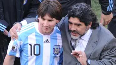 Selección Argentina, Diego Maradona y Lionel Messi