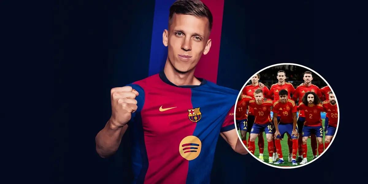 Selección de España - Dani Olmo (Foto: X)