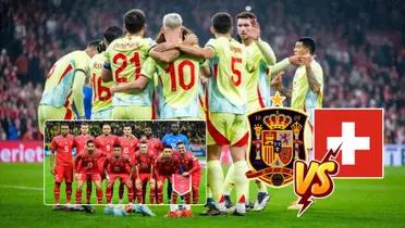 Selección España - Selección Suiza (Foto: SEFutbol)