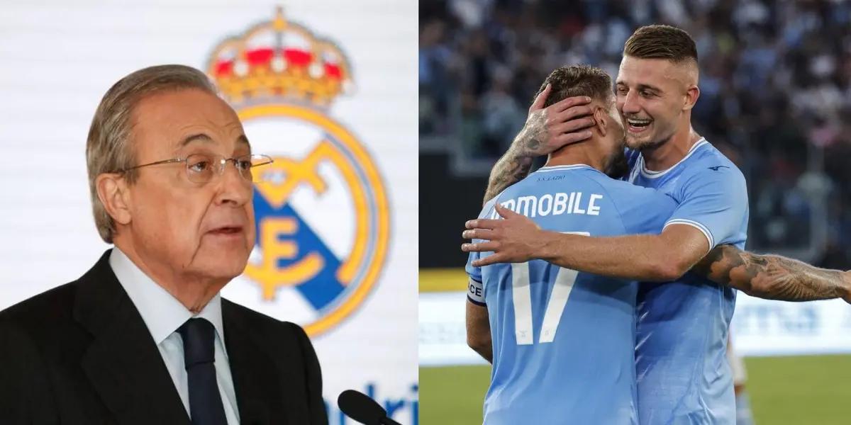 Sergej Milinković-Savić podría vestirse blanco, Florentino Pérez se reunirá con la directiva de la Lazio por el fichaje del volante.
