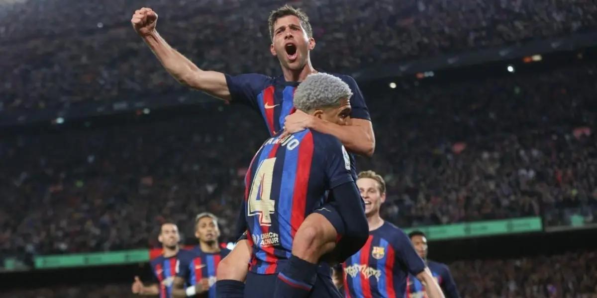 Sergi Roberto es uno de los jugadores resistidos pero ahora le da la victoria parcial al FC Barcelona sobre Almería