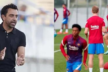 Sergiño Dest ante la falta de minutos con Xavi Hernández podría fichar por el Manchester United a cambio de 17 millones de euros.