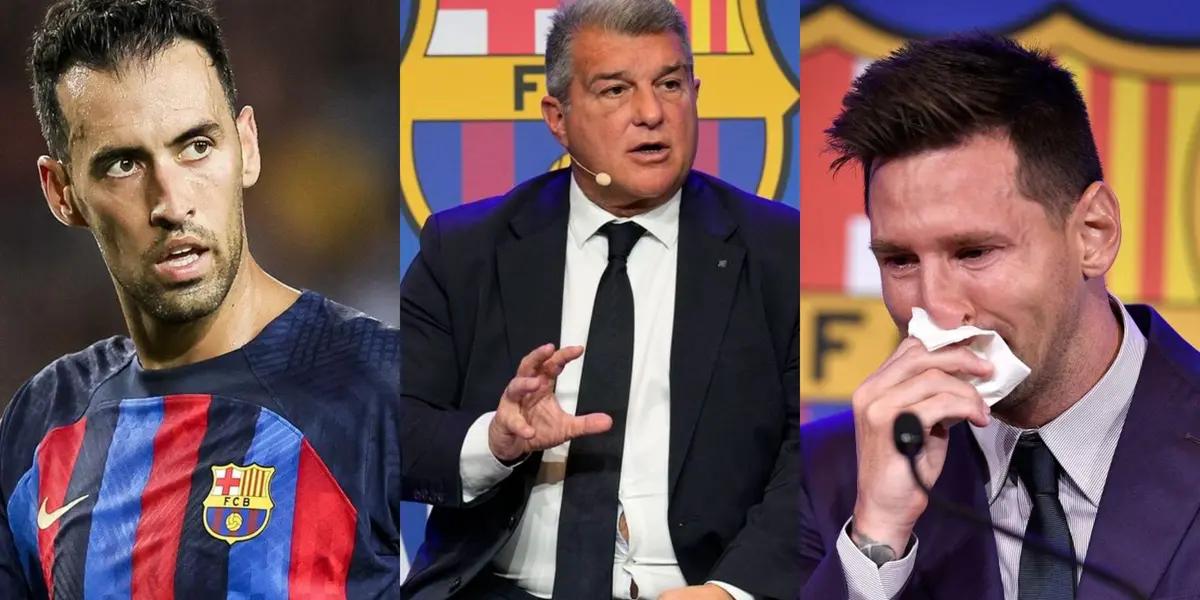 Sergio Buquets no tiene asegurado su presencia en el FC Barcelona, preocupación en Xavi por su referente